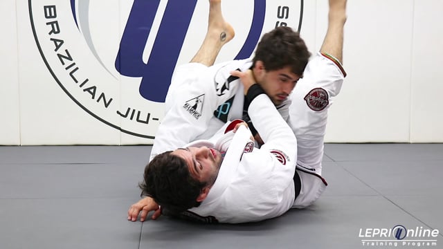 Closed Guard Armbar Attempt to Pendulum Sweep to Back Take