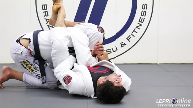 Closed Guard to Armbar with Lapel Control