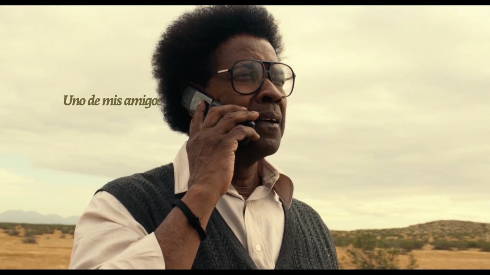 Integrated (sub)titles for a scene in Roman J. Israel, Esq.