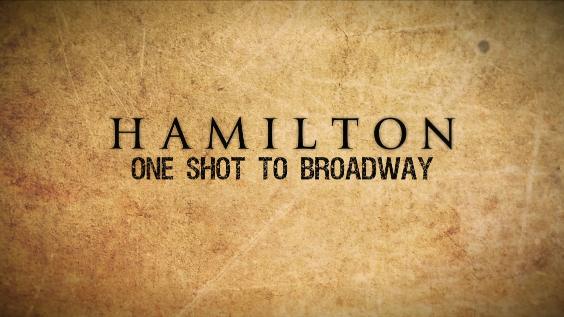 One shot to discount broadway