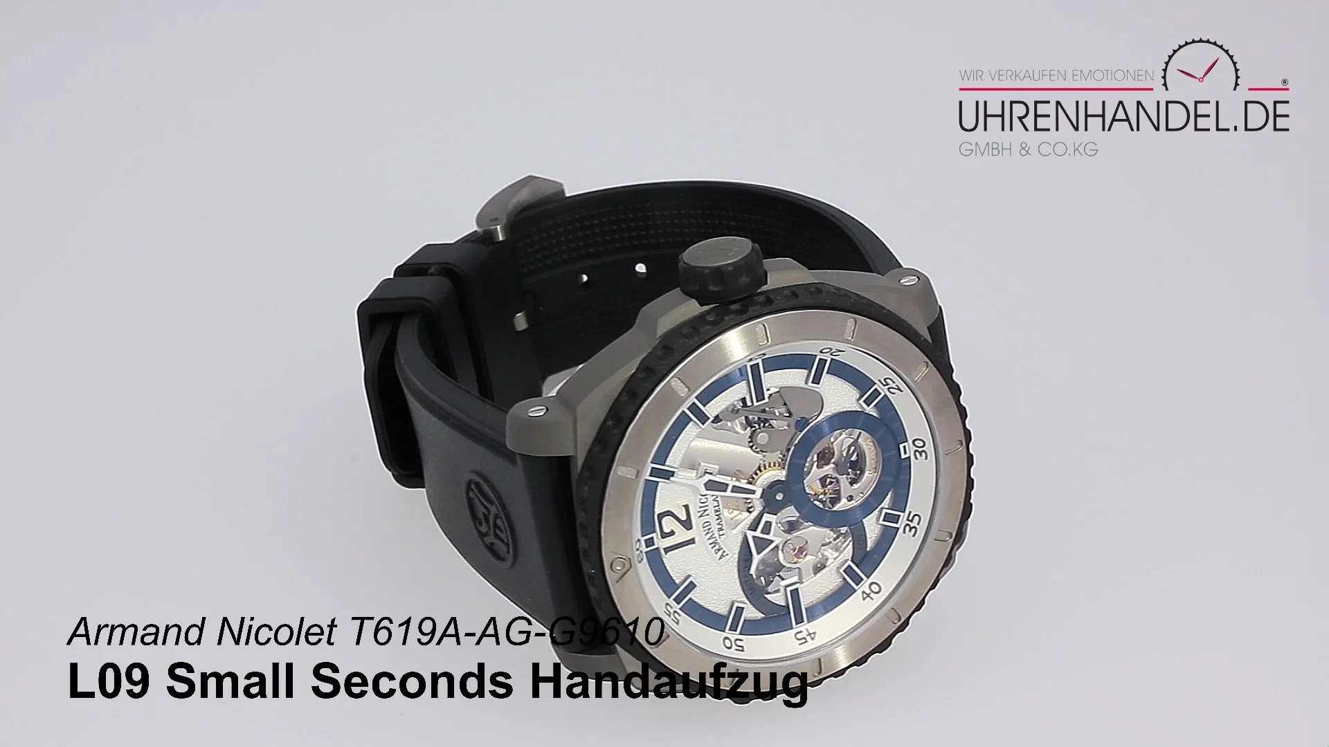 Armand Nicolet L09 Small Seconds T619A AG G9610