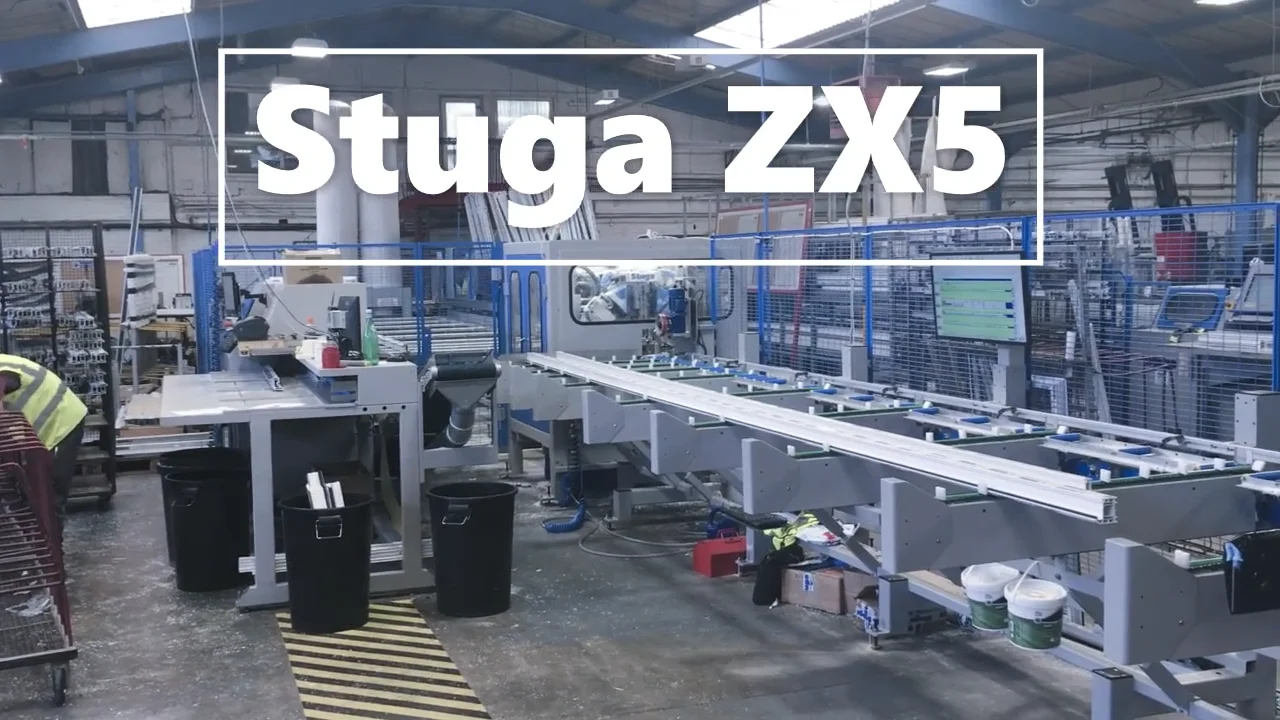 Stuga ZX5 Sawing and Machining Centre Montage
