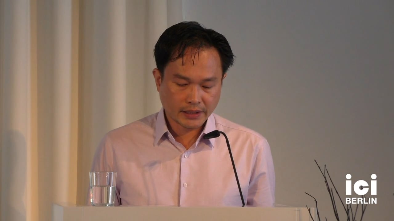 Talk by Zachary Sng