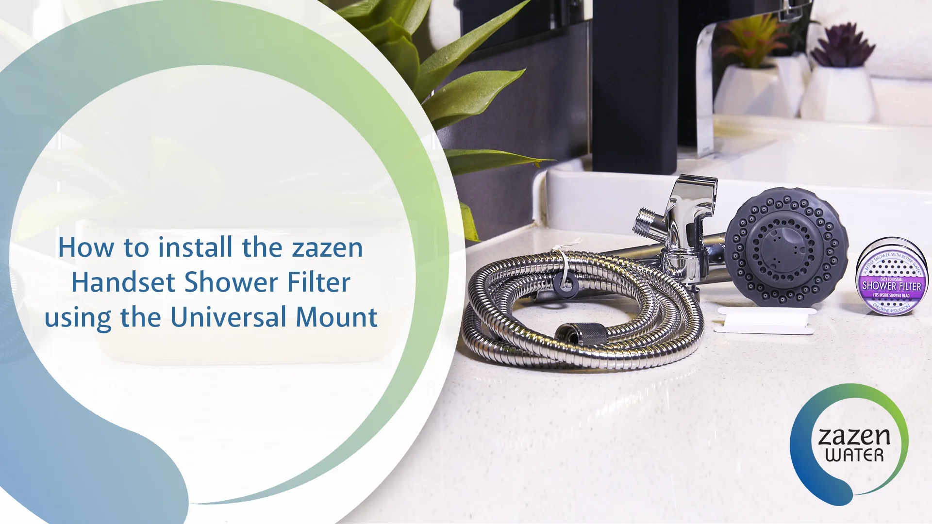 Shower Filter Cartridge - zazen Alkaline Water