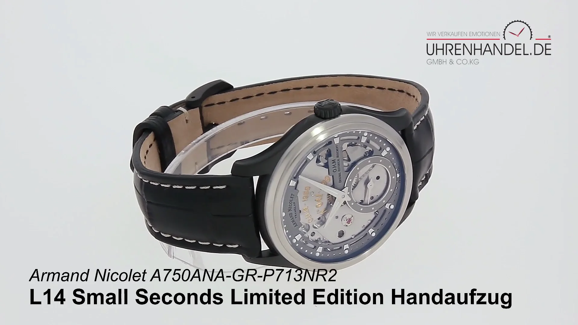 Armand Nicolet L14 Small Second Limited Edition A750ANA GR P713NR2