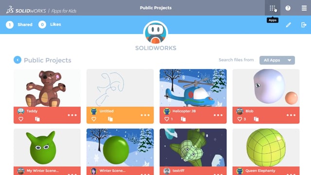 How to find open and create new projects