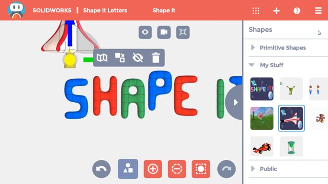 How to add shapes