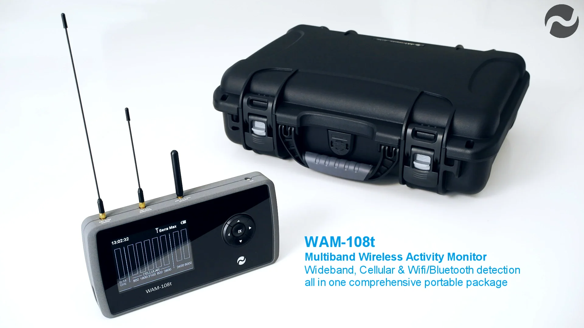 WAM-108t | Multiband Wireless Activity Monitor | JJN Digital