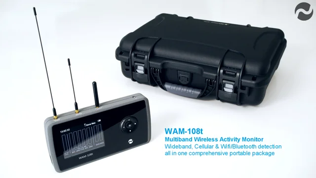 WAM-108T JJN DIGITAL Detector y monitor de actividad de radiofrecuenci
