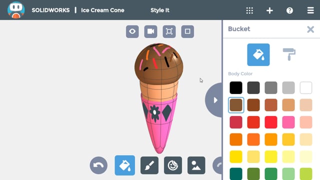 How to change colors