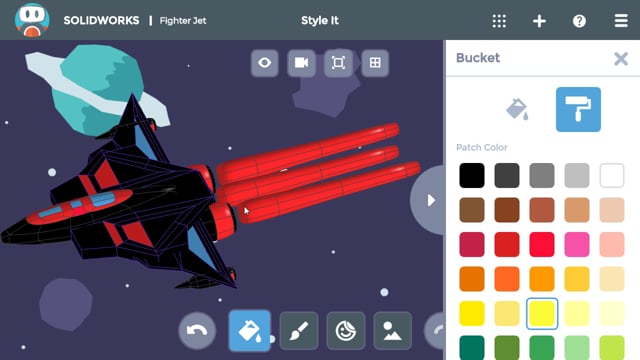 How to add color to projects