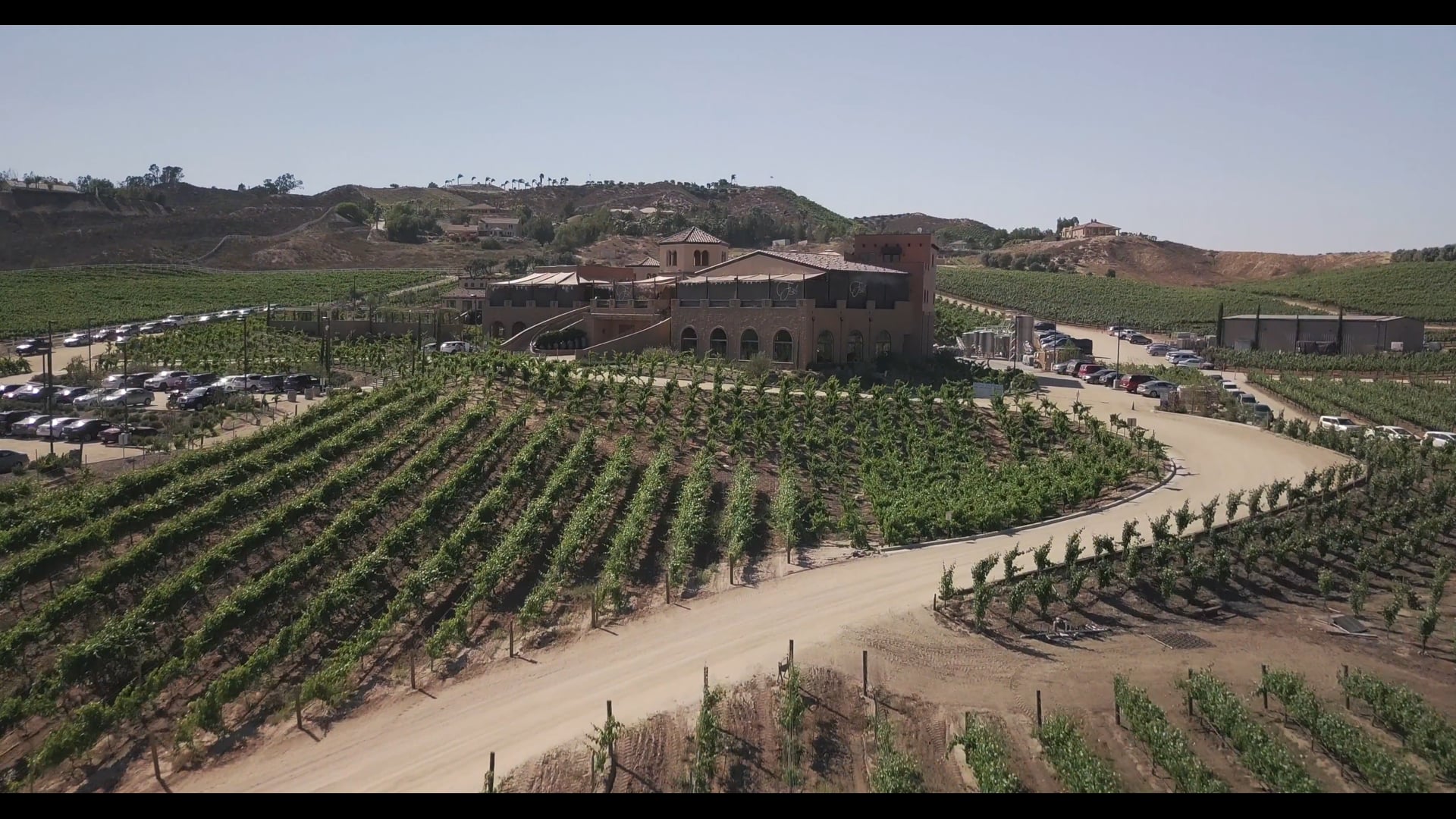 Winery Drone Video
