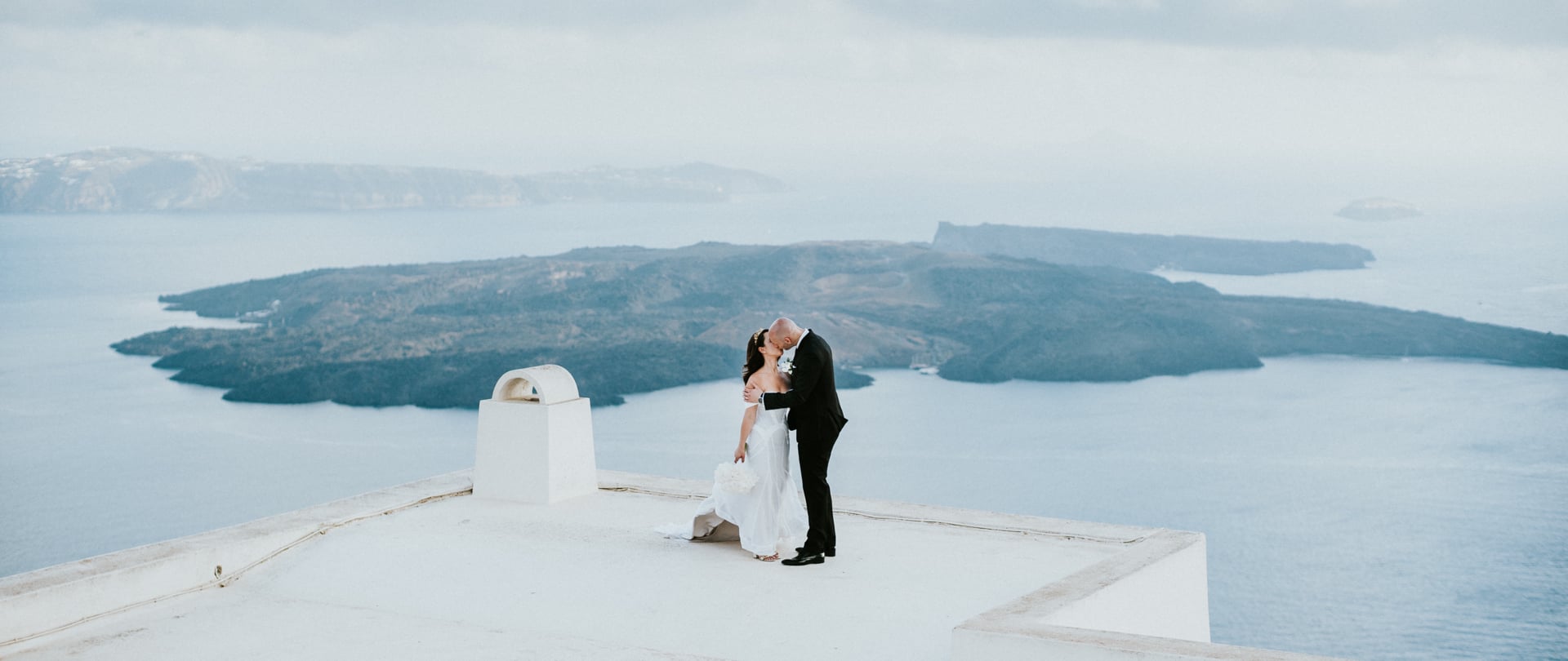 Niki & Hugues Wedding Video Filmed at Santorini, Greece