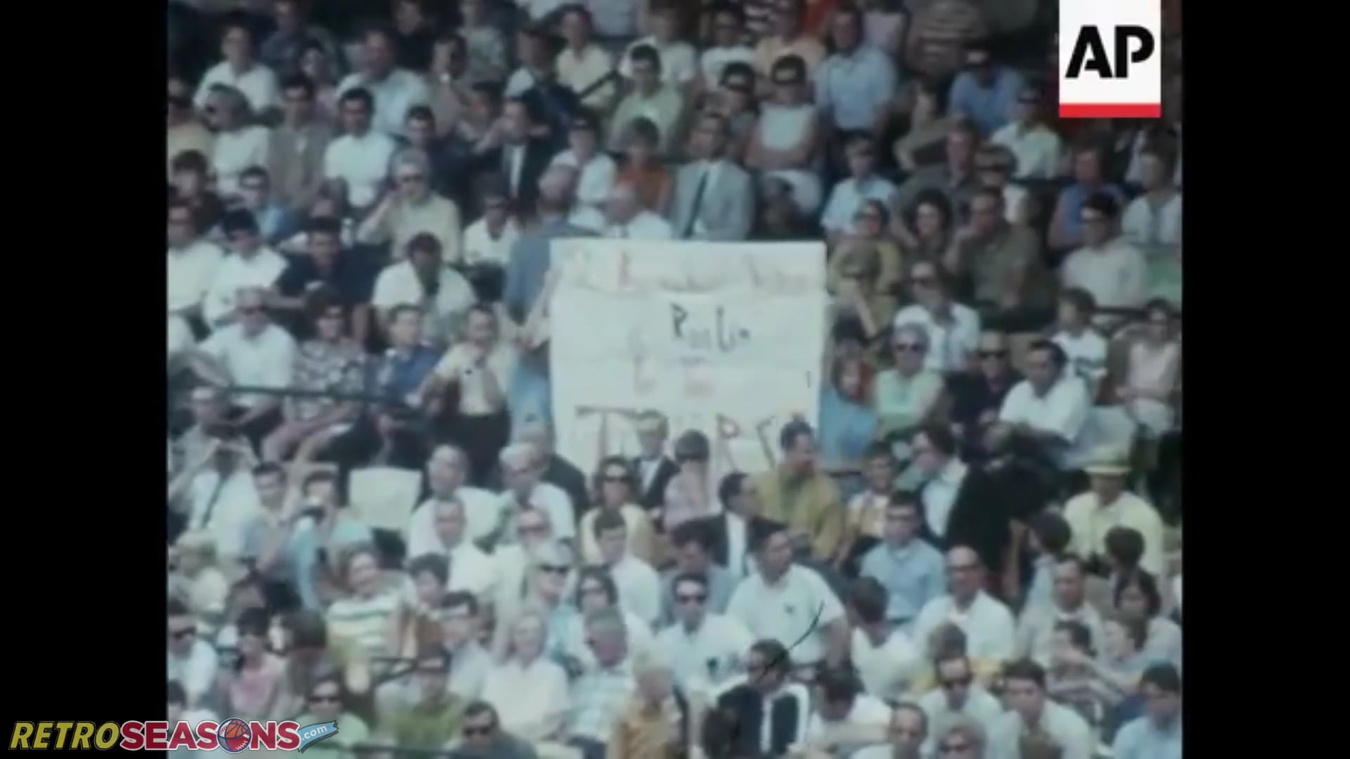 Denny McLain 30th Win for 1968 Detroit Tigers called by Ernie Harwell 