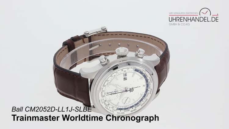 Ball trainmaster worldtime discount chronograph