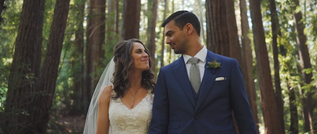 Kevin & Megan wedding film at Nestldown · Santa Cruz Mountains