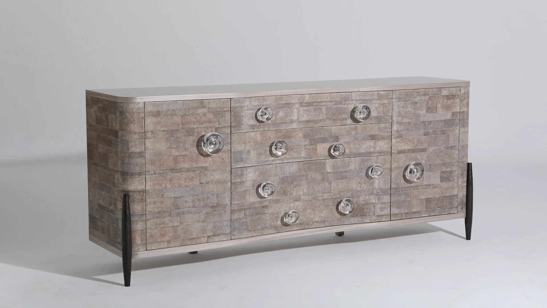 Copan Credenza | Natural Chocolate Shagreen