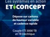 ETI 3000 TBE "pose dessus" et TB "pose côté" : un duo de choc