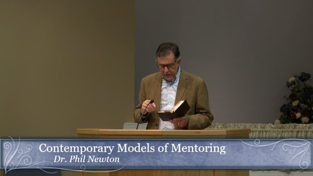 Contemporary Models of Mentoring | Phil Newton