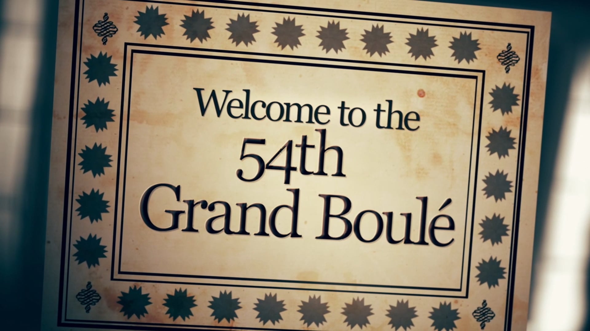 54th Grand Boule Opening Ceremony