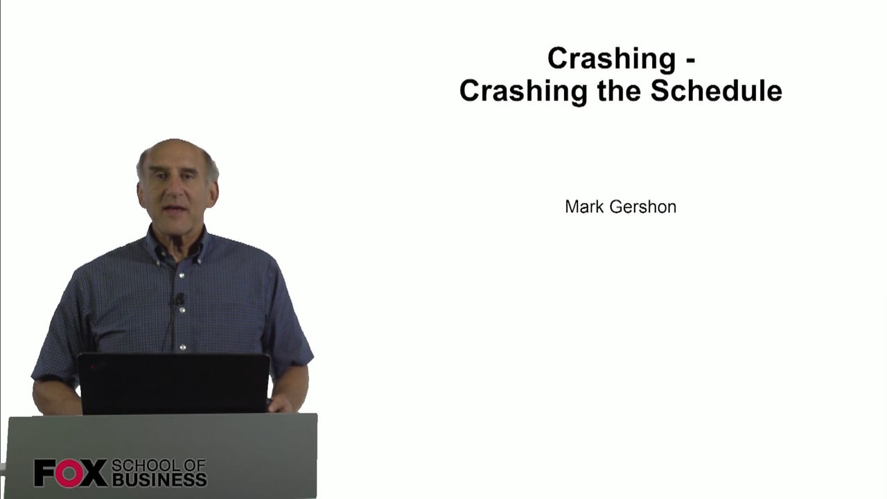 Crashing Crashing the Schedule Video Vault