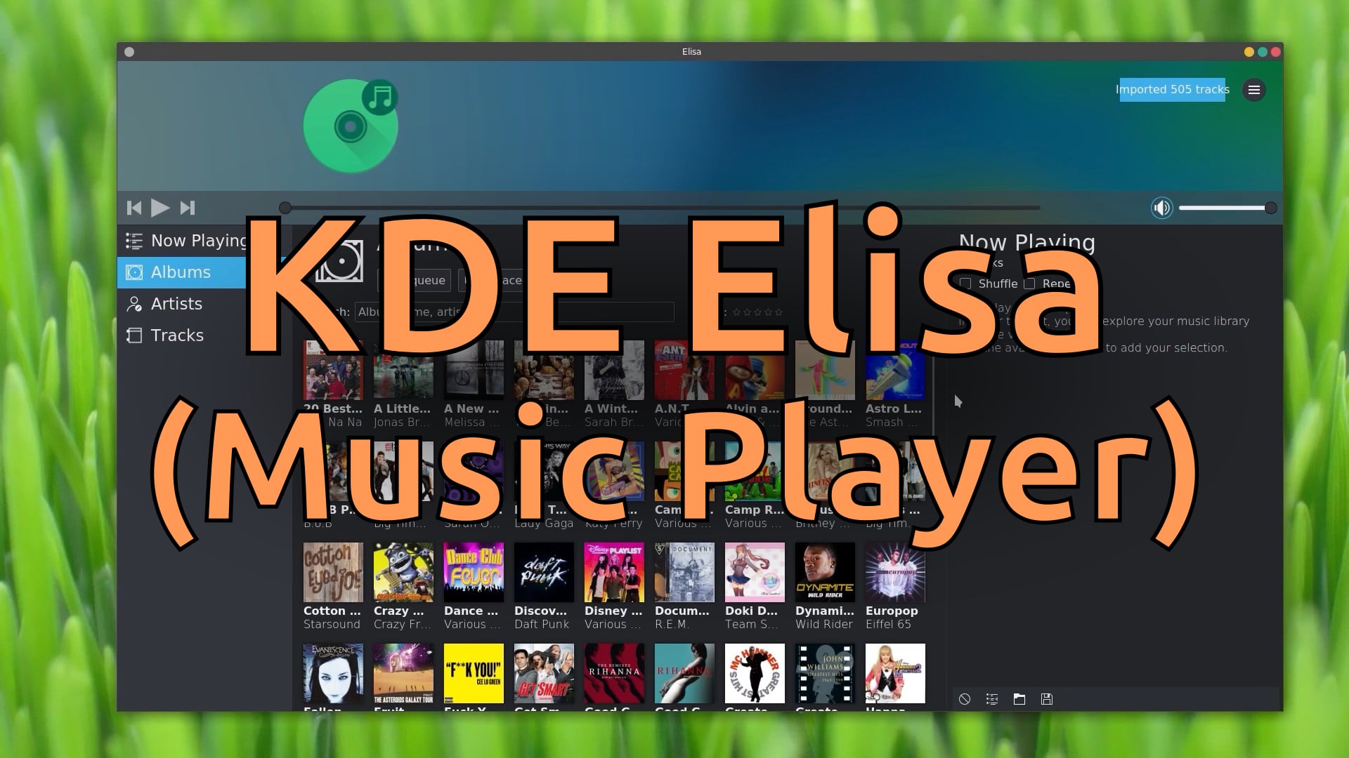 KDE Elisa (Music Player)