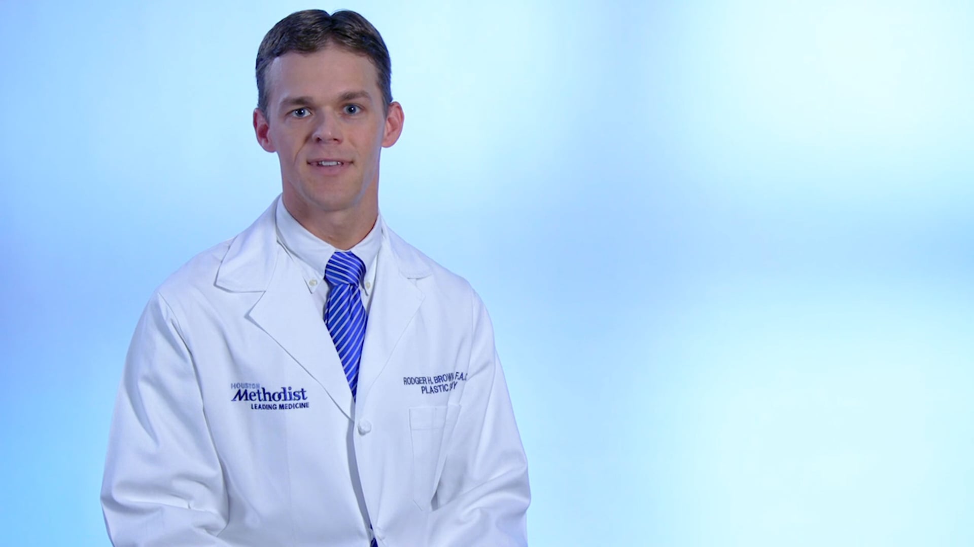 About me video of Dr. Rodger  H. Brown