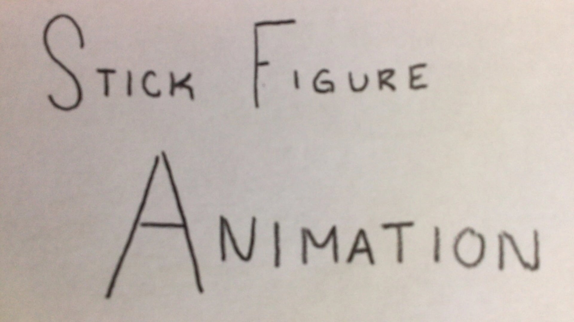 stick figure animation
