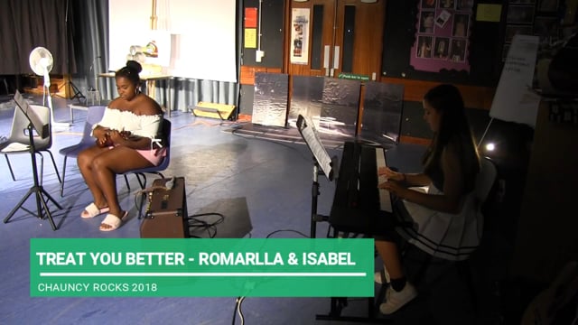 TREAT YOU BETTER - ROMARLLA & ISABEL