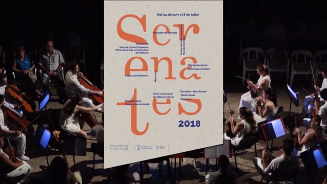 Imatge de la portada del video;Serenates 2018