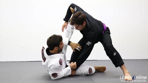 De La Riva to Sit Up Sweep Attempt to Reverse De La Riva Sweep