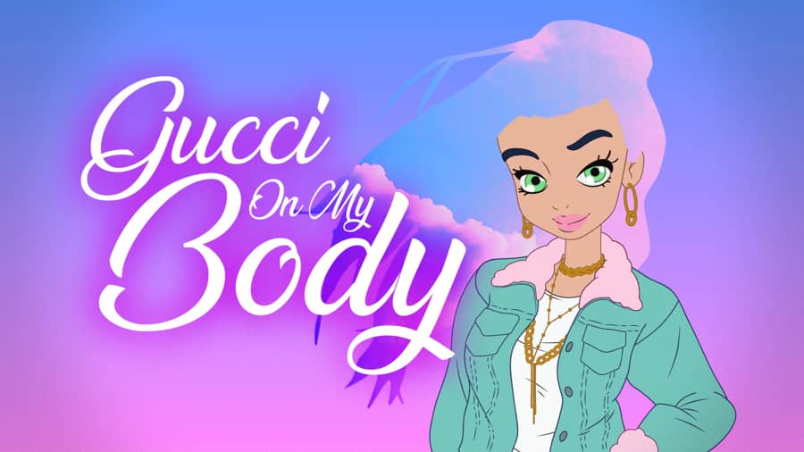 margen Ellers vision Gucci On My Body - Lyric Video - The Animation Guys