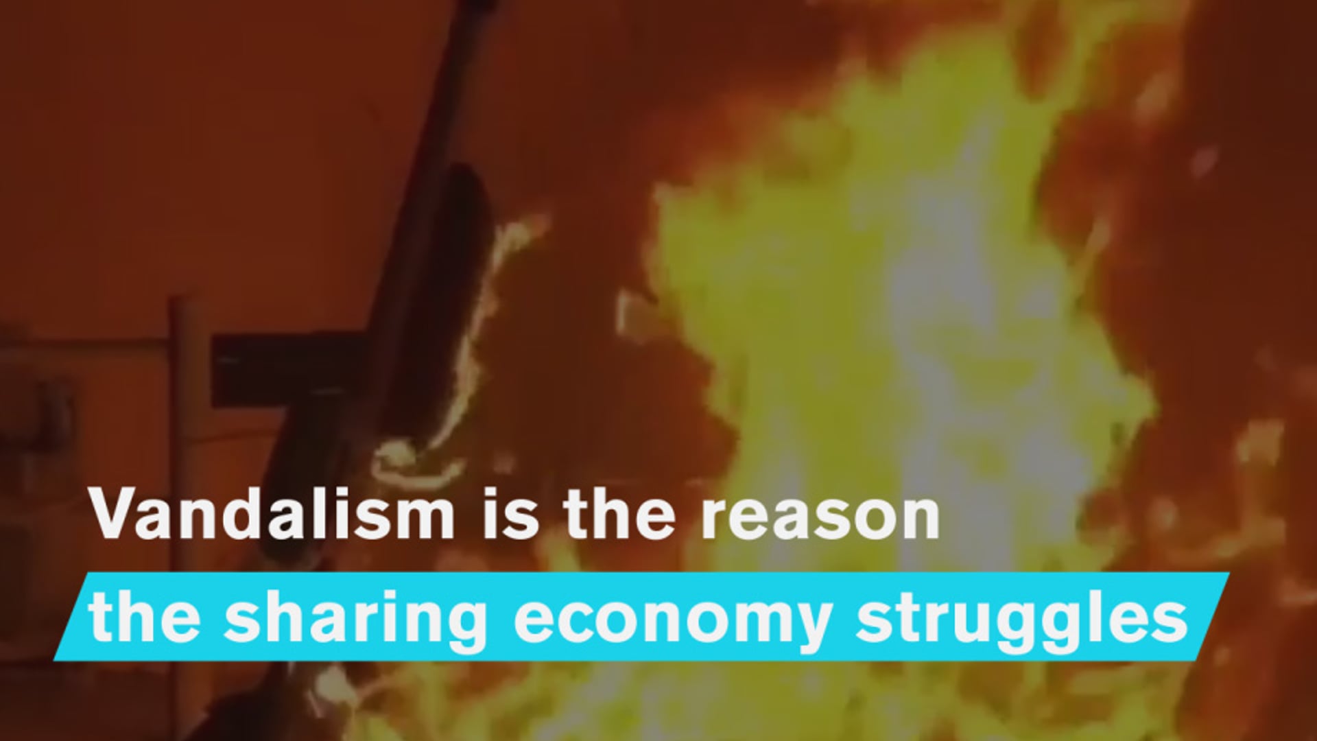 Current: Vandalism is the reason the sharing economy struggles