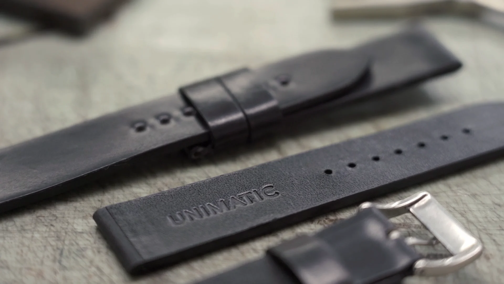 UNIMATIC ラバーベルト 22mm ブラック UNIMATIC watches – Limited Edition Watches.