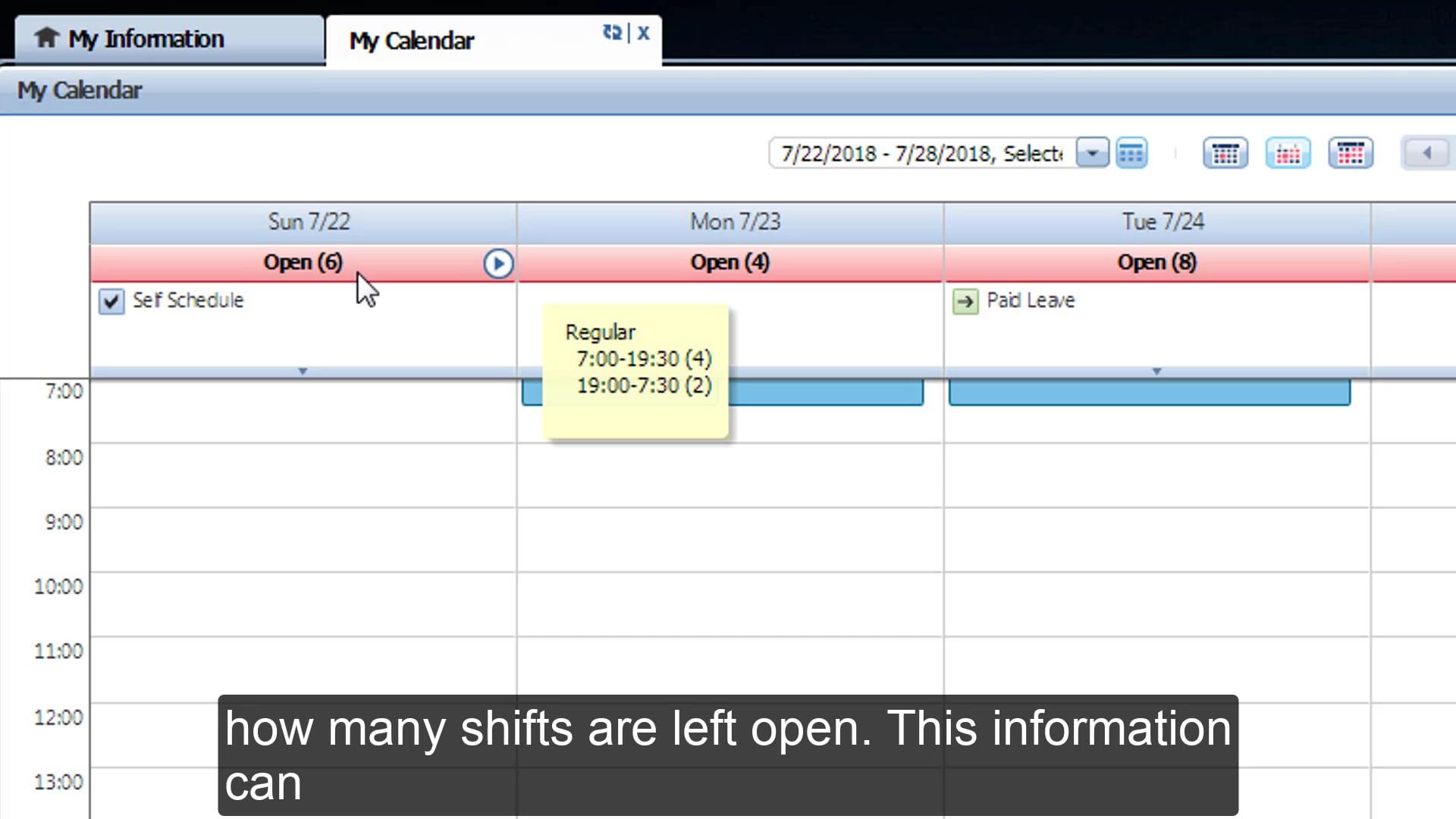Kronos Workforce Scheduler: Self-Scheduling and Picking Up Shifts on Vimeo