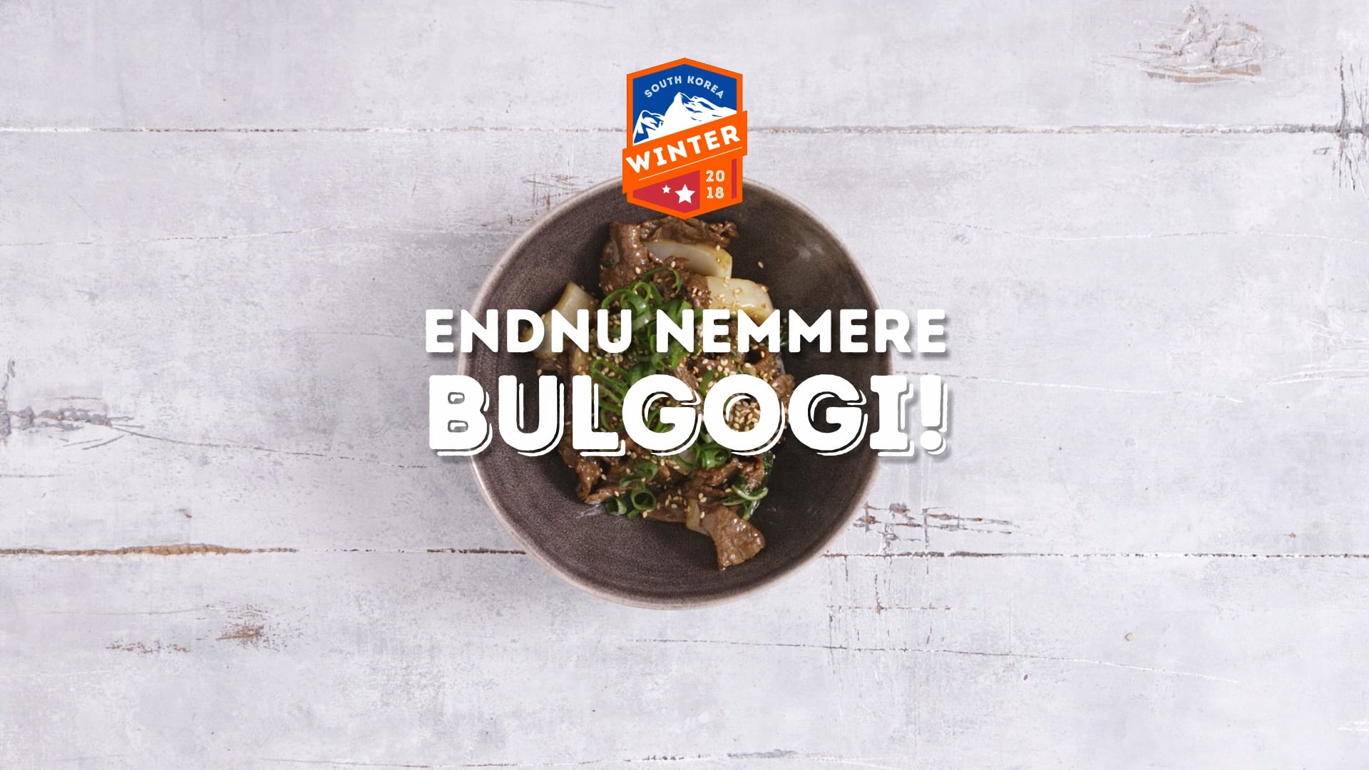 Foodhacks with Unilever - Bulgogi!