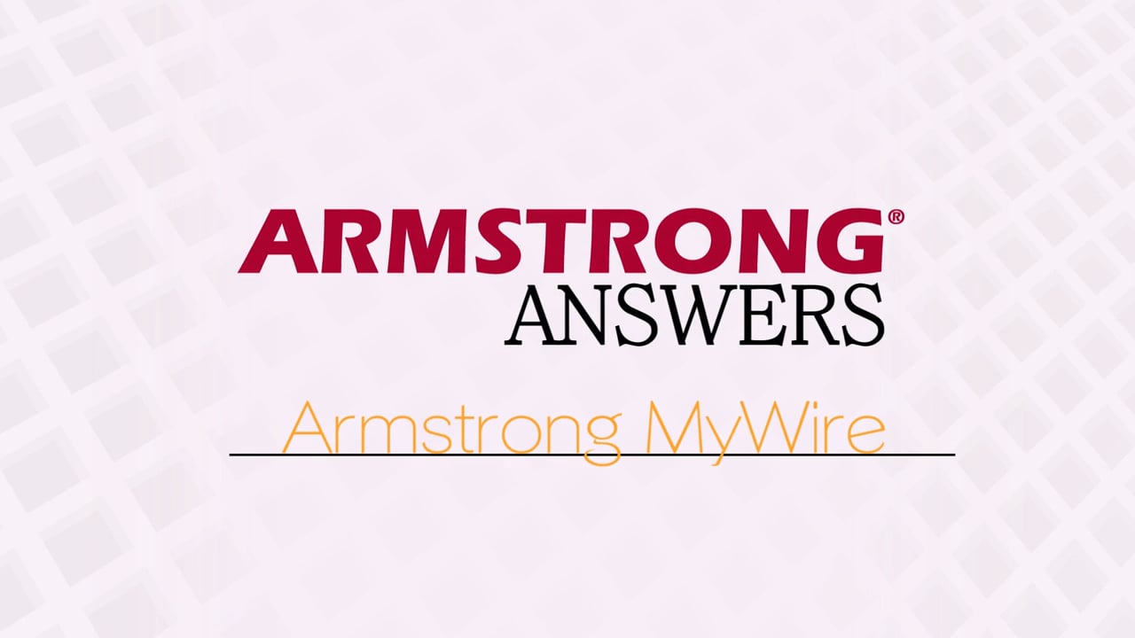 Armstrong Answers Armstrong MyWire on Vimeo