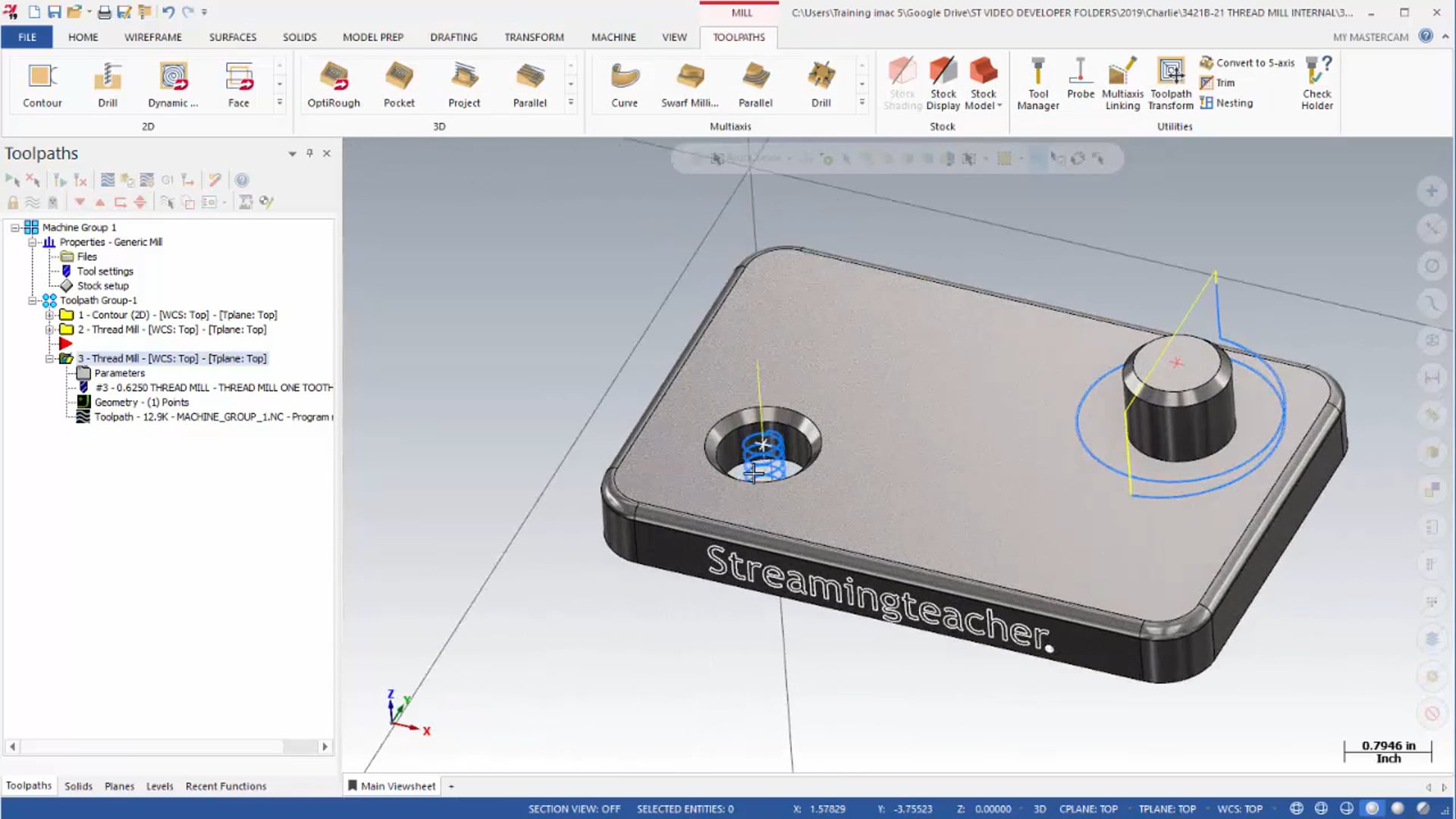 Hole Making Toolpaths