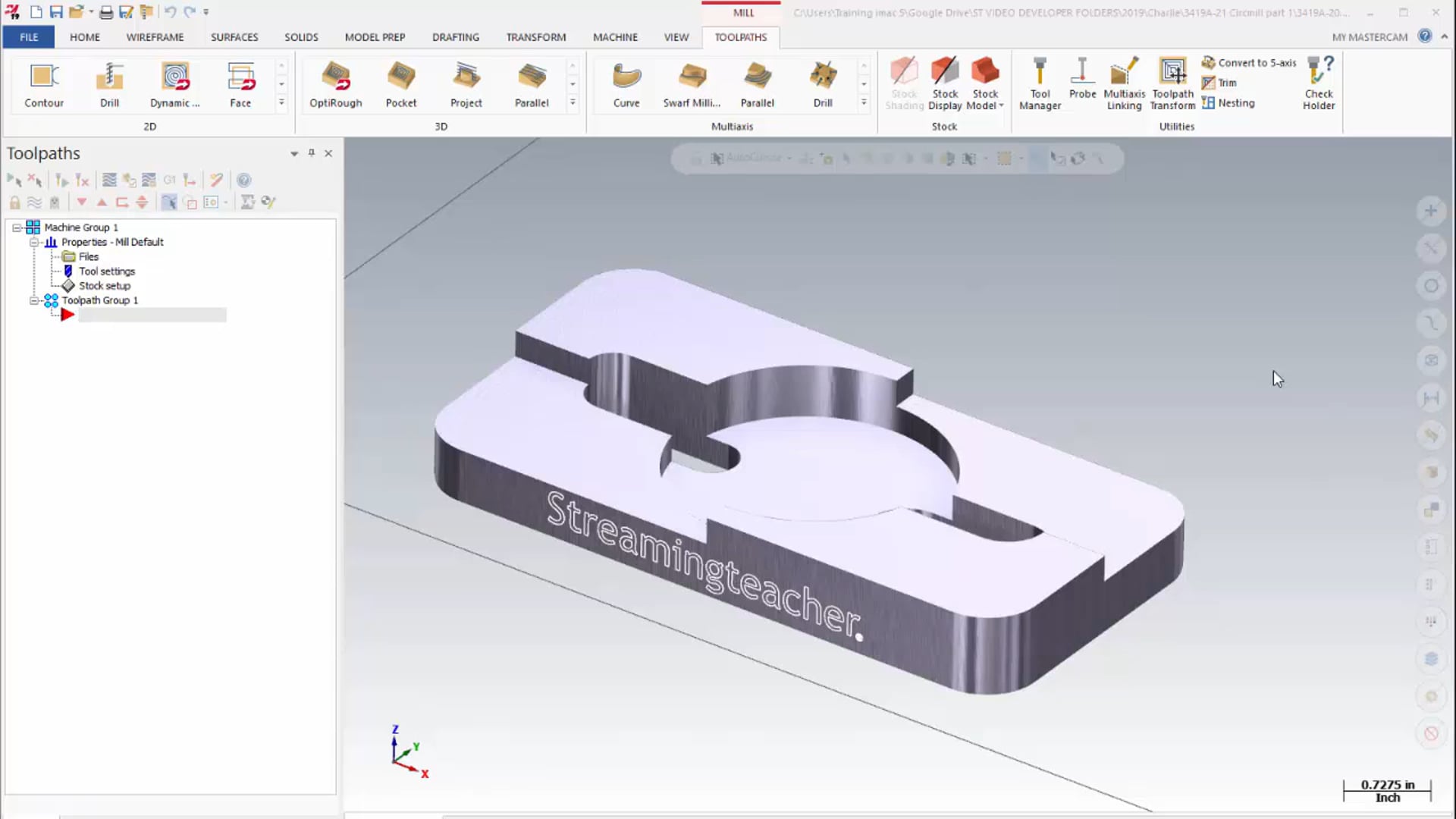 Hole Making Toolpaths