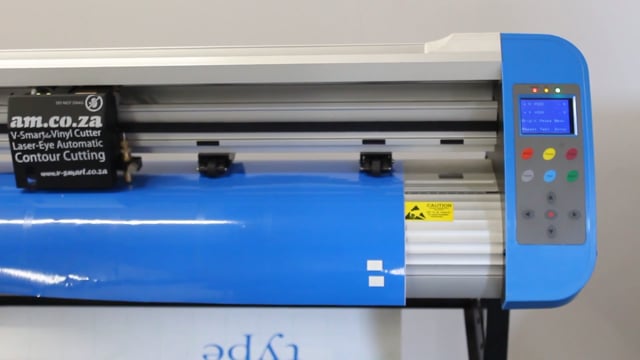 Introducing V-Smart Plus, V-Smart Vinyl Cutter with Laser Eye for Fully Automatic Contour Cutting