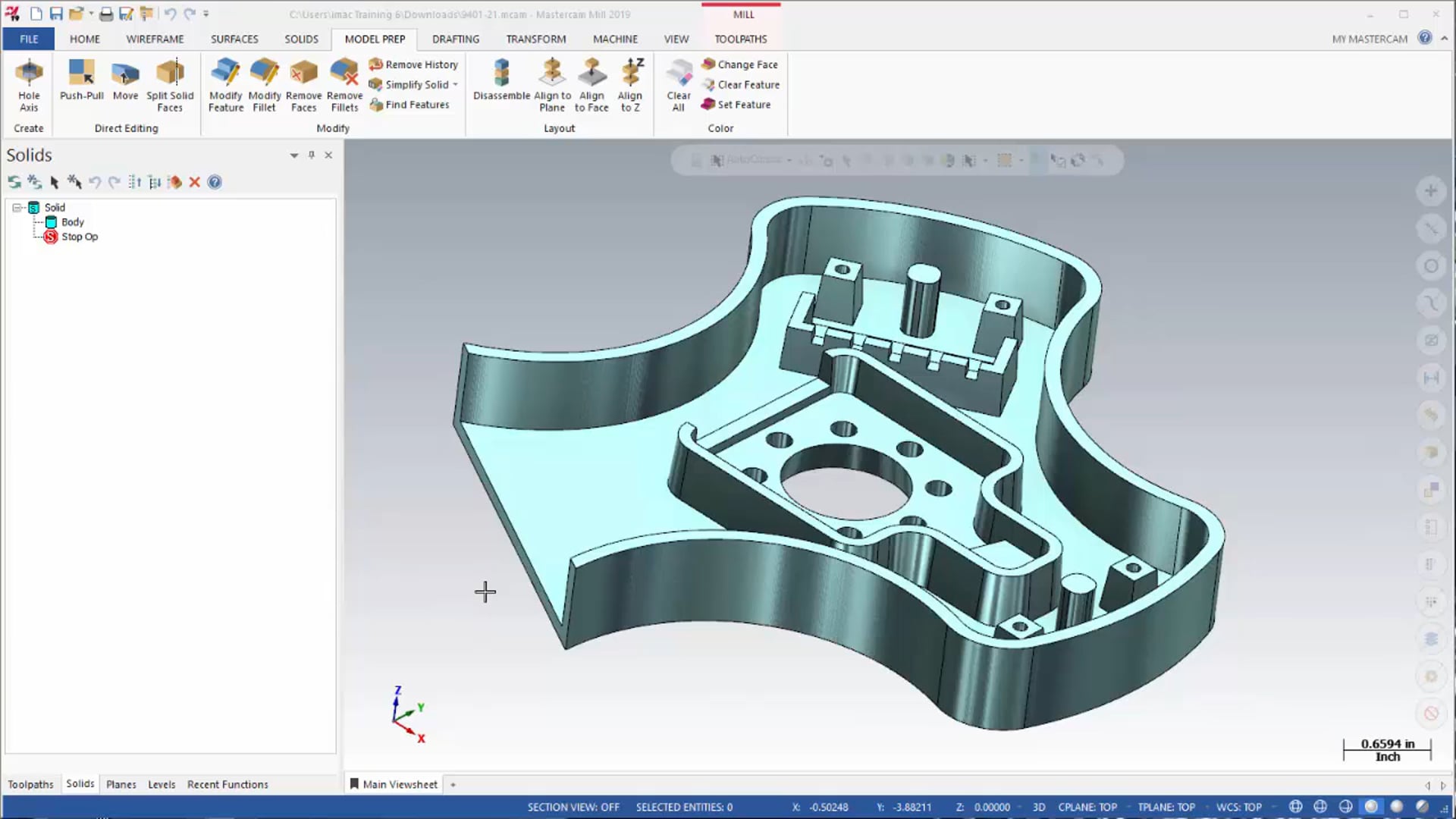 Direct Solids - Model Prep