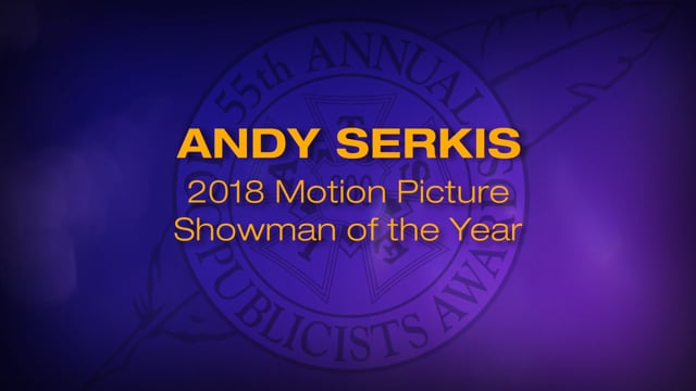 Andy Serkis - 2018 Showman Of The Year