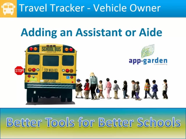 Vehicle Owner - Adding an Assistant