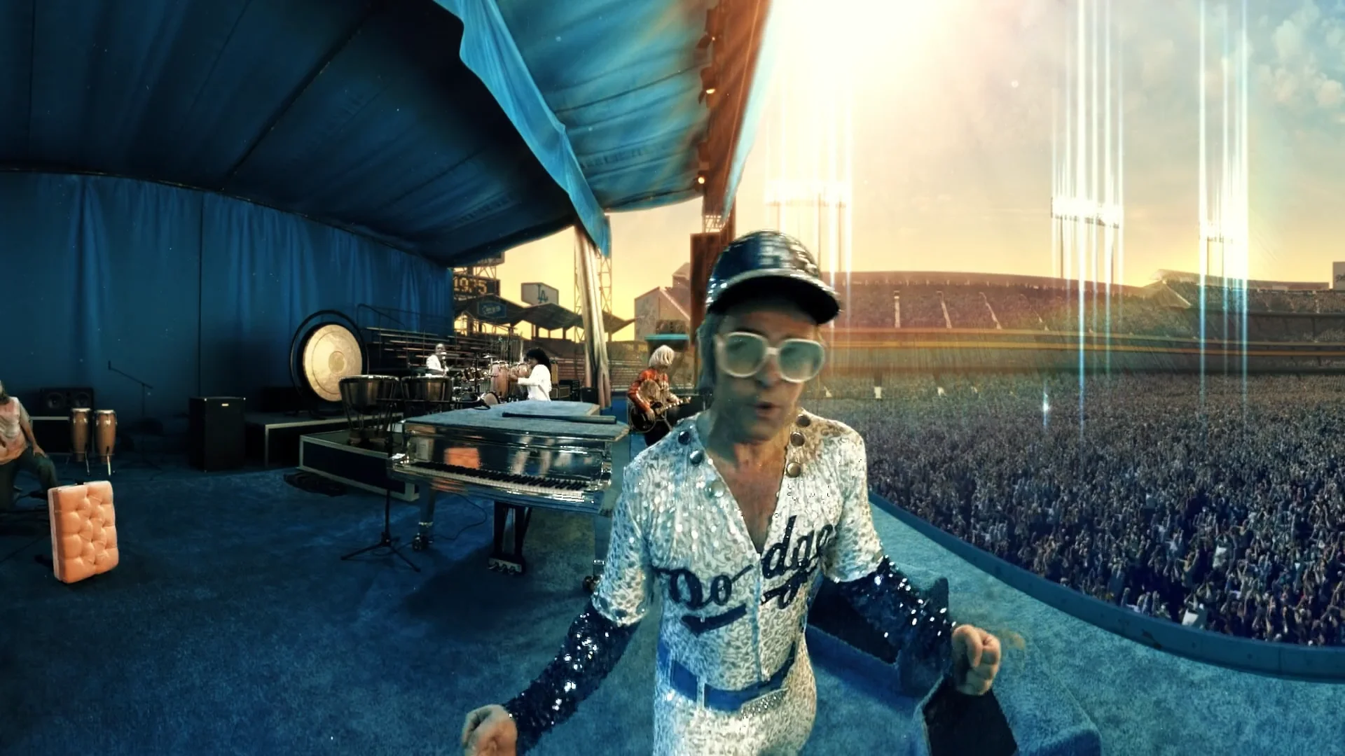 Elton John The Legacy VR360 - Dodger Stadium, 1975 on Vimeo