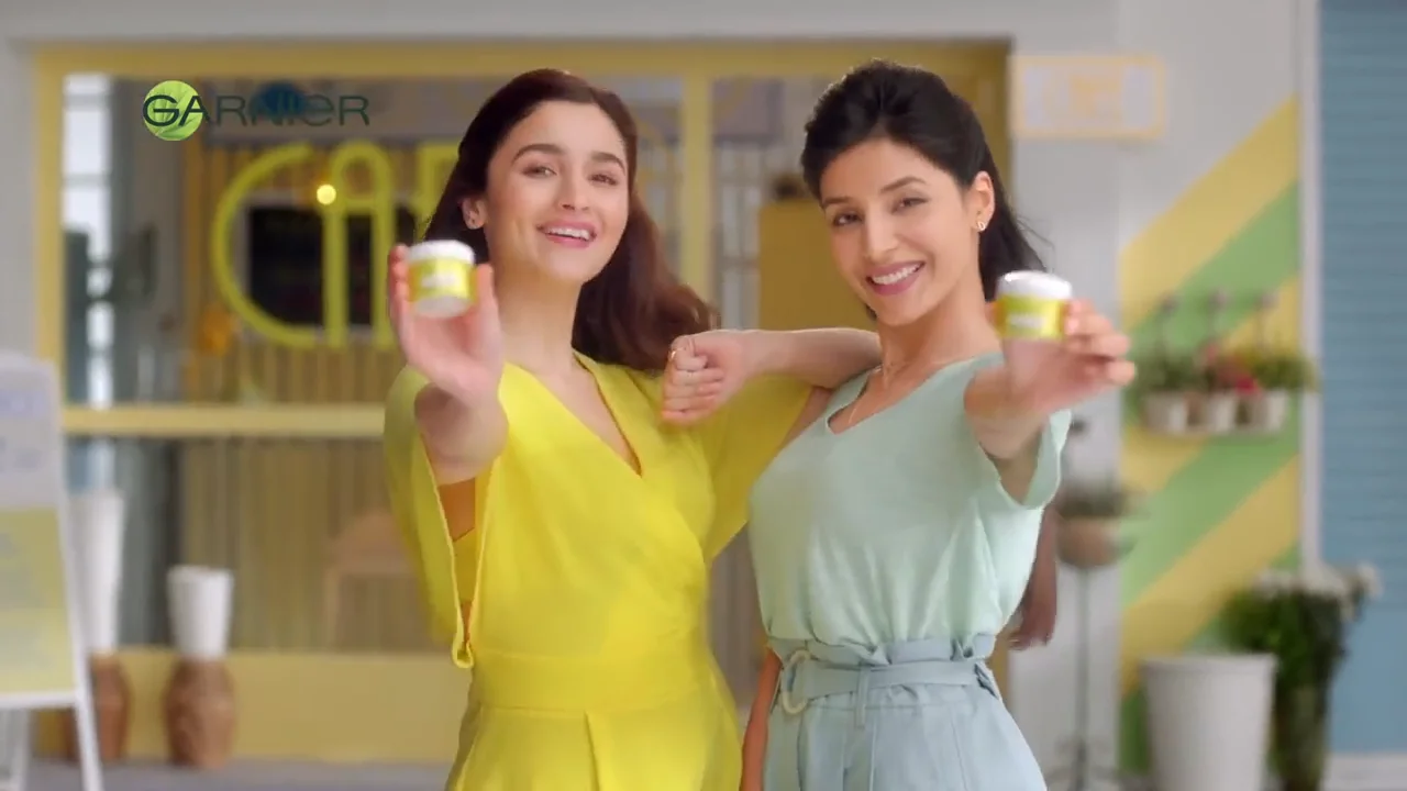 Garnier Light Complete Serum Cream Alia Bhatt