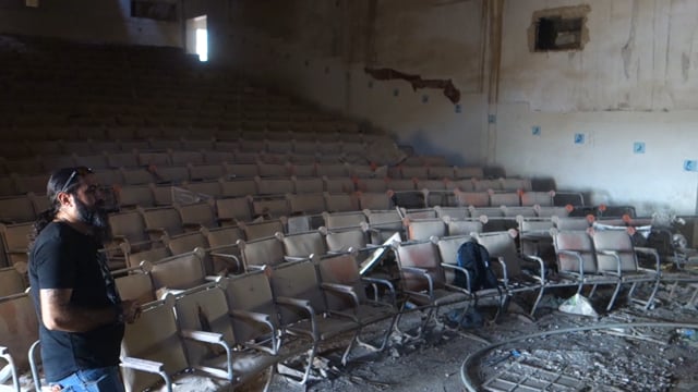 Improvised acoustic experiment, Kick-Off Workshop in Bait Tarkib, 2018, Baghdad