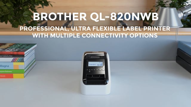 Brother QL820NWB | Professional, Ultra Flexible Label Printer