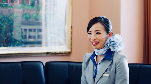 ANA（全日本空輸株式会社）客室乗務員　武田かなえさん