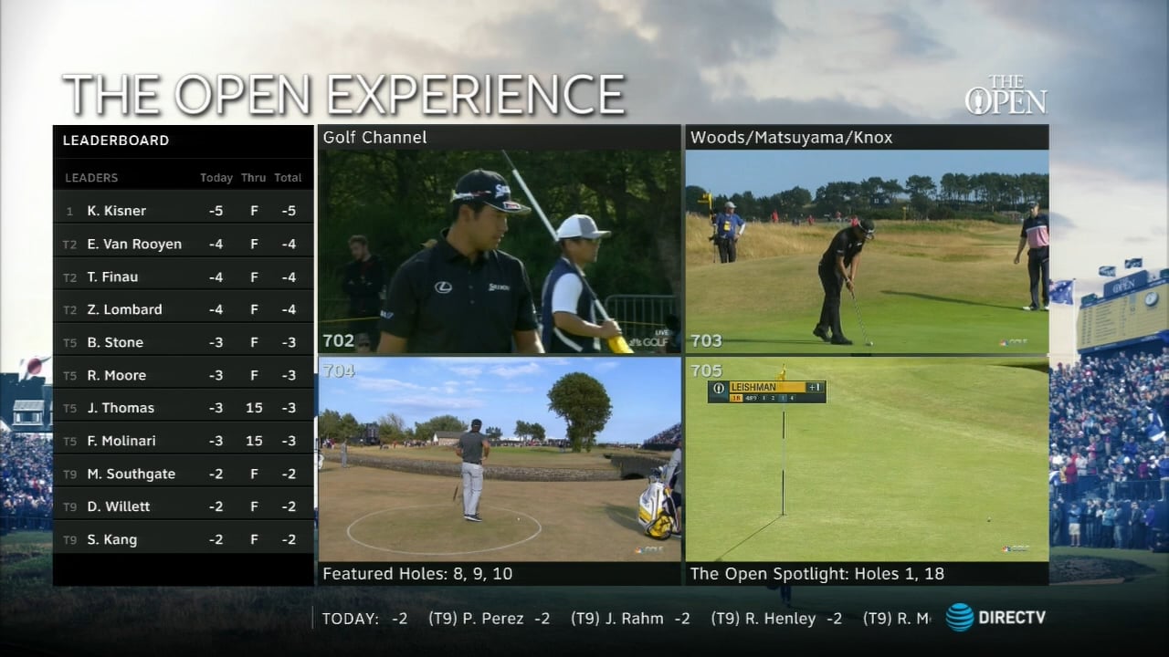 DirecTV Open Championship Mix Channel on Vimeo