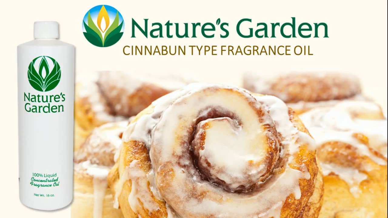 Cinnabun Type Fragrance Oil Natures Garden on Vimeo